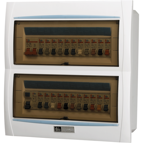 879.png Caja de distribución de fondo de hierro MBC24 26 vías